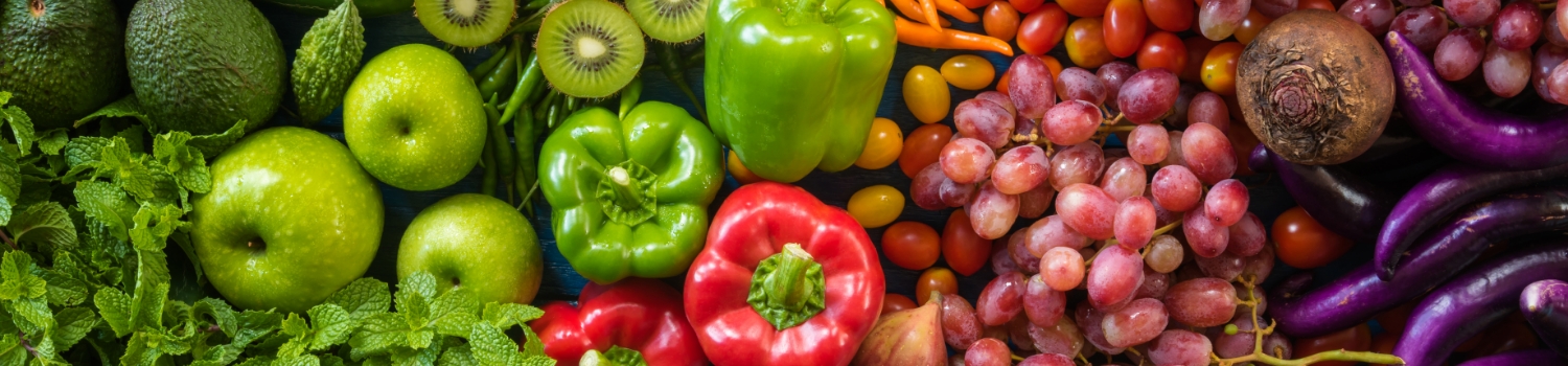 Frutas e verduras direto do campo